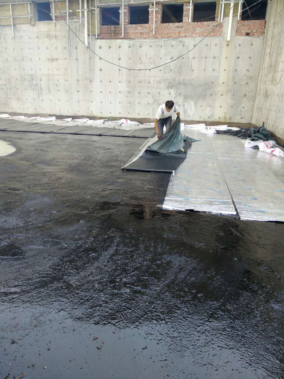 建德市金色阳光非固化、自粘卷材案例